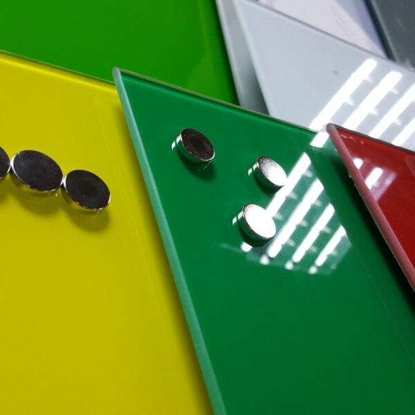 Glazen whiteboards
