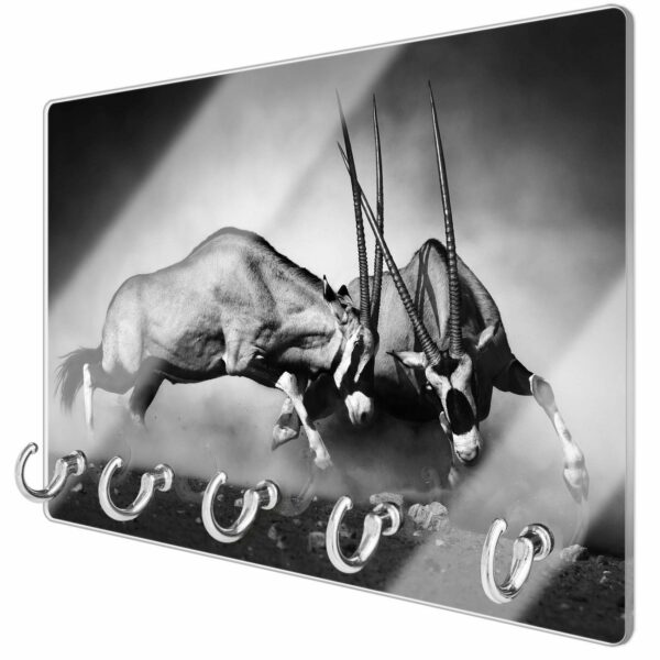 Glazen sleutelhangers
