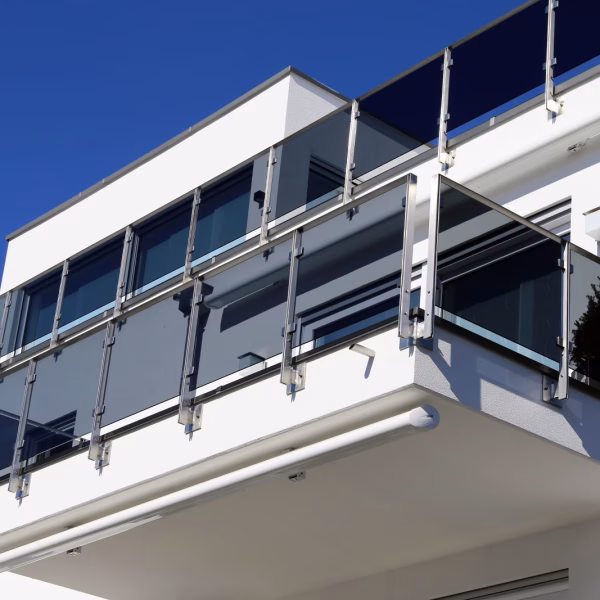 Glazen balustrades